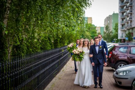 Fotografia ślubna Warszawa – eleganckie przyjęcie