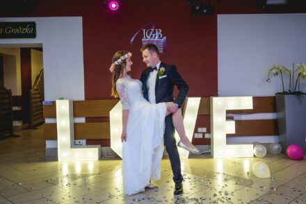 Fotografia ślubna Warszawa – pierwszy taniec pary młodej